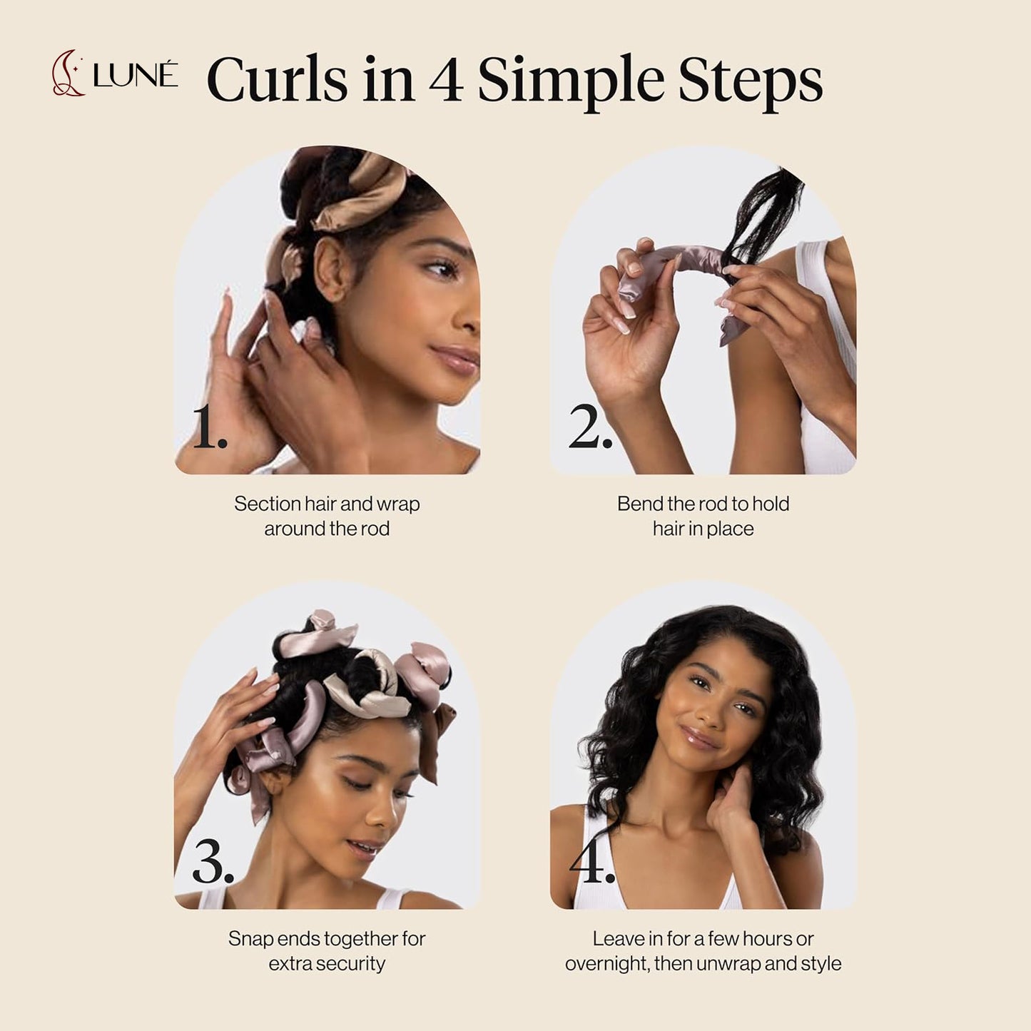 Silk Heatless Curling Set
